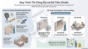 Quy trình thi công ốp lát đá