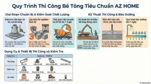 Công tác đổ bê tông