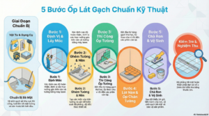 Quy trình thi công ốp lát gạch